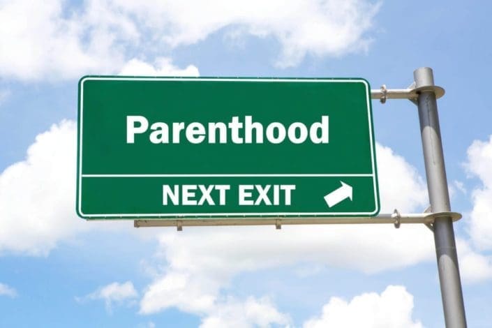 Road sign that reads,