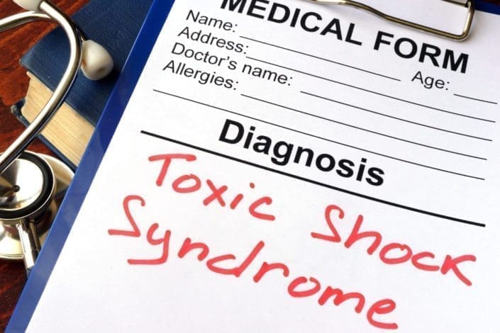 Toxic shock syndrome, Sings Causes Cure